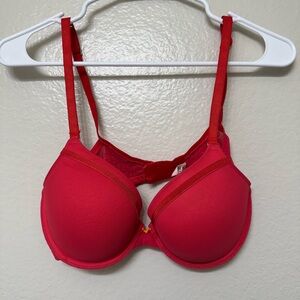 Red Women's Bra